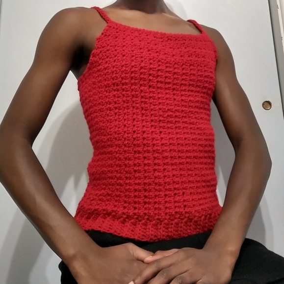 JFaith Designs - handmade Tops - Handmade Tank Top Crochet